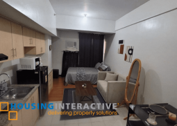 a fully furnished studio unit for lease in paseo de roces