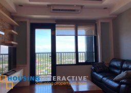 a fully furnished 2br unit with balcony for lease in one rockwell
