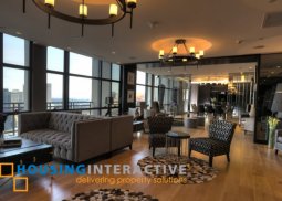 a fully furnished studio unit for sale in the gramercy residences