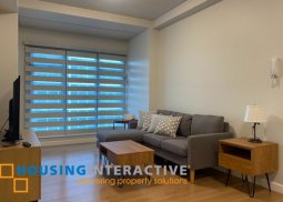 fully furnished 1br unit - escala salcedo