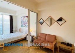 a fully furnished 1br unit for lease in azure urban residences