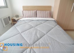 a fully furnished studio unit for lease in the residences at commonwealth