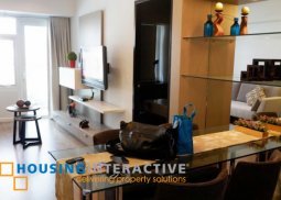 fully furnished 1br condo unit for rent at the two serendra bgc