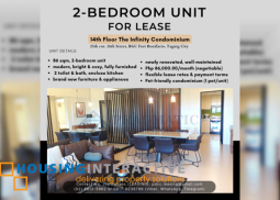 for rent | 2 bedroom - the infinity condominium