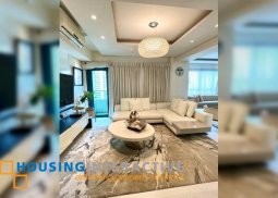 fully interiorated 3br unit for lease in edades tower