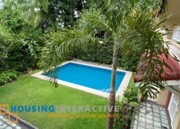 6br house & lot for lease in dasmarinas village, makati