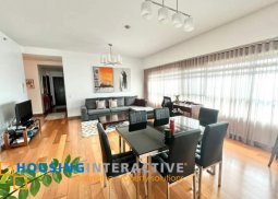 fully furnished 3br unit for sale/lease in the residences at greenbelt