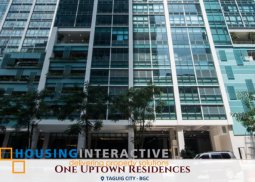 unfurnished 1br unit for sale in one uptown parksuites