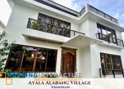 4-storey luxurious house for rent in ayala alabang village