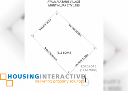 for sale!! vacant lot in ayala alabang village