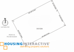 for sale! vacant lot in the prestigious enclave alabang west