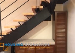 fully furnished 1br unit with balcony for lease in one rockwell