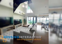 fully furnished 3br unit with balcony for rent in edades tower