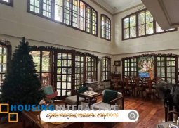 5br house & lot for sale in ayala heights, quezon