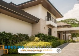4br house & lot for rent in ayala alabang village, muntinlupa