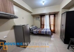 fully furnished studio unit for lease in avida asten