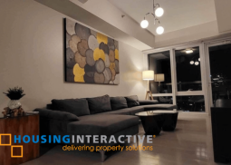 fully furnished 1br unit for lease in proscenium at rockwell