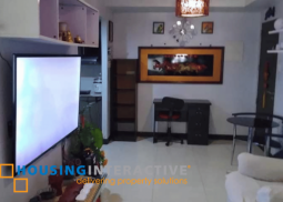 fully furnished studio unit with balcony for rent in manhattan parkview