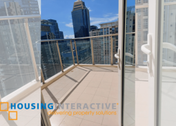 2br unit with balcony for rent - time square west