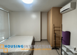 fully furnished 1br unit for lease in one uptown residences