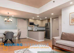 fully furnished 2br unit for rent in one rockwell east