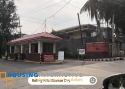 lot for sale in rolling hills, quezon city