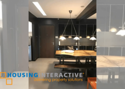 furnished 1br unit for sale - forbeswood parklane