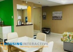 furnished 1br condo unit in forbeswood heights