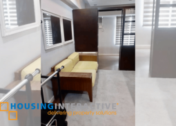 fully furnished cozy and spacious studio unit for sale at meranti at two serendra