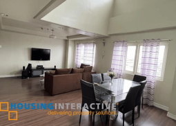 a fully furnished bi-level penthouse for sale in mckinley garden villas