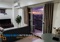 fully furnished 2br unit with balcony for lease in lumiere residences