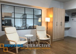 studio type for rent/sale in verve residences, taguig