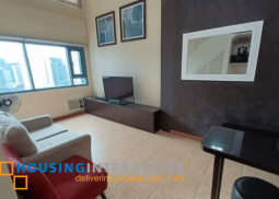 1br loft type for rent in mckinley park residences, taguig