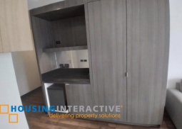 studio unit for rent in f1 hotel manila, taguig