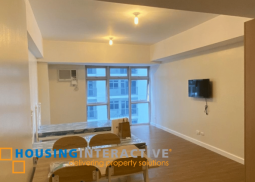 fully furnished studio unit for lease at verve residences