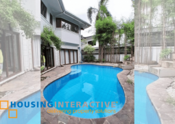 4br villa for rent in ayala alabang, muntinlupa