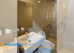 fully furnished studio unit for lease at san antonio residences