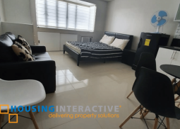 fully furnished studio unit for lease at morgan suites executive resdiences