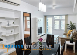 fully furnished 1br unit for lease in two serendra meranti