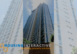 fully furnished 1br unit with parking for sale at bellagio 1