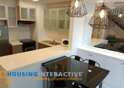 fully furnished 1br unit with balcony for lease at two serendra dolce tower