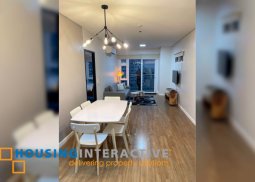 fully furnished 1br unit with balcony for lease at two serendra sequoia tower