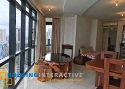 semi-furnished 2br unit with balcony for sale at arya residences