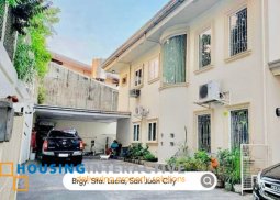 5br single detached house in barangay santa lucia, san juan