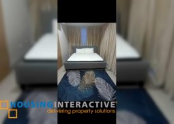 fully furnished 3br unit for lease at uptown parksuites