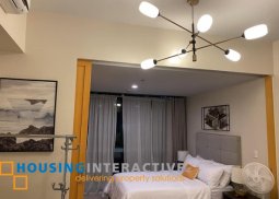 fully furnished 1br unit for rent at one uptown residences