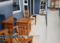 fully furnished 1br unit with balcony and parking for lease at one maridien