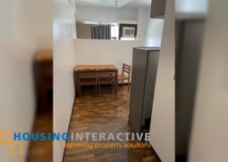 fully furnished studio unit for lease at the oriental place