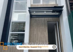 3br brand new townhouse for sale in new manila, quezon