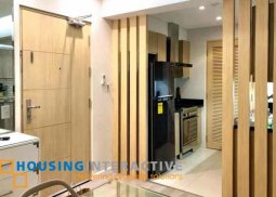 fully furnished 1br unit with parking for rent at one maridien